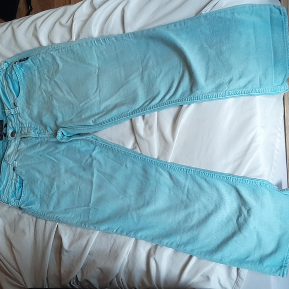 Silver Jeans Blue Suki Capris size 32 - Picture 1 of 5